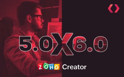 As principais diferenças entre Zoho Creator 5.0 para a versão 6.0